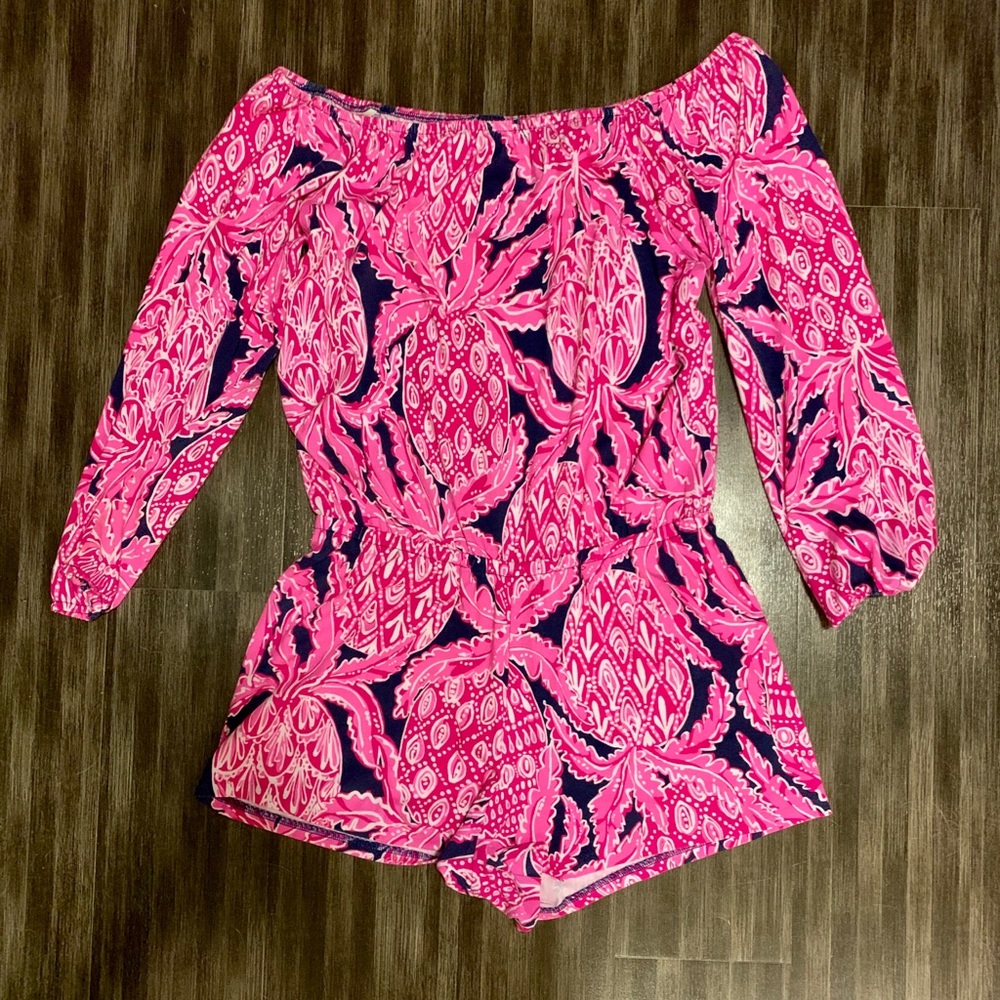 🌺 LILLY PULITZER LANA ROMPER (S)